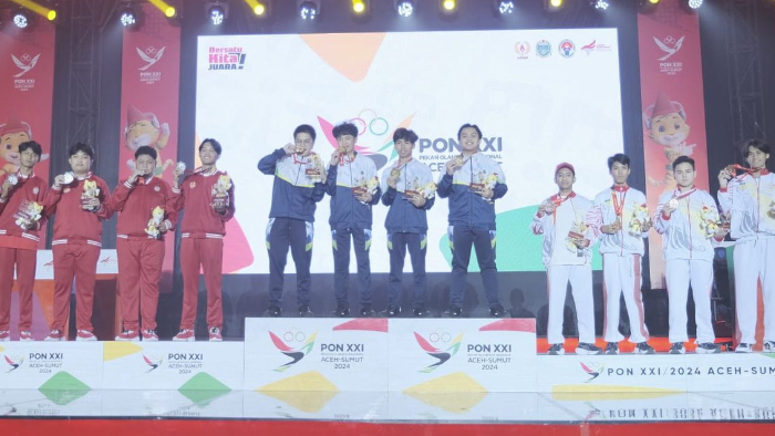 Tampil Dominan! Jabar Sabet Emas Esports Free Fire di PON XXI