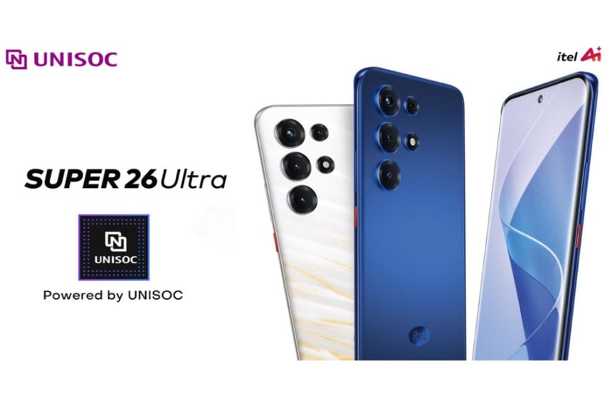 SUPER 26 ULTRA Ditenagai UNISOC T7300 Menggabungkan Gaya dan Kekuatan